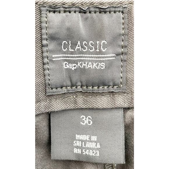 Men's Classic Gap Khakis Shorts Classic Chino Preppy Casual Golf Outdoor Summer - Picture 5 of 7